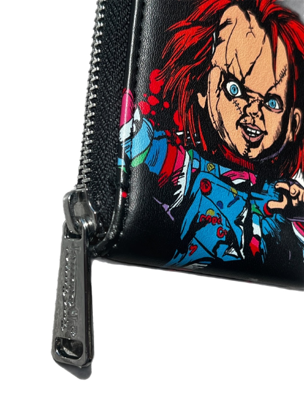 Loungefly Chucky and Tiffany Zip Around Wallet Bride Of Chucky Halloween - Picture 3 of 9